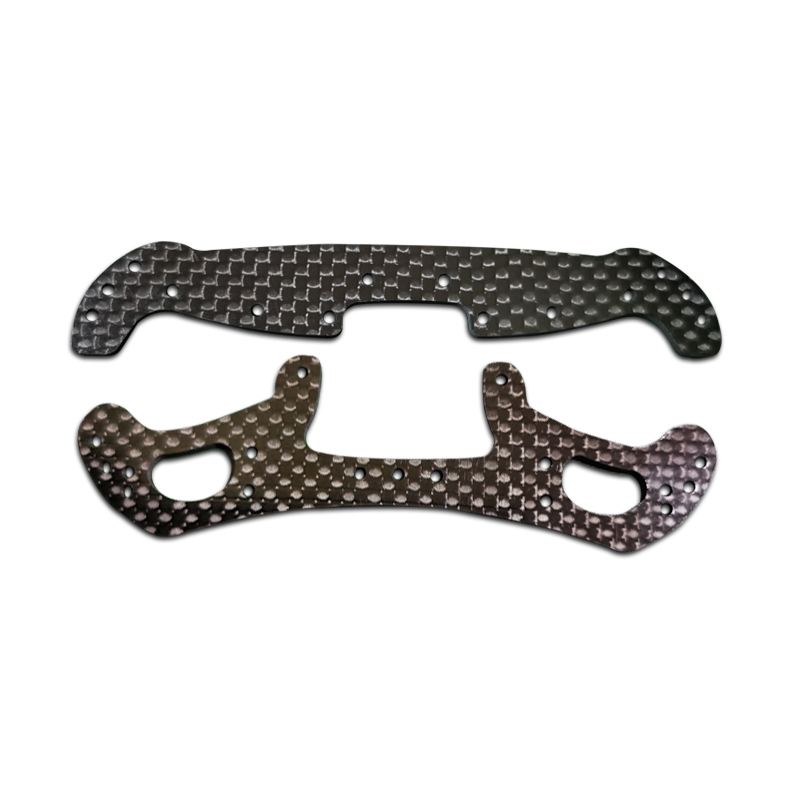 Crepe Pan Carbon - 1PCS 2 มม.หัวชั้นนำ Pteris สีดำคาร์บอนไฟเบอร์แผ่นอะไหล่สำหรับ AR/MA