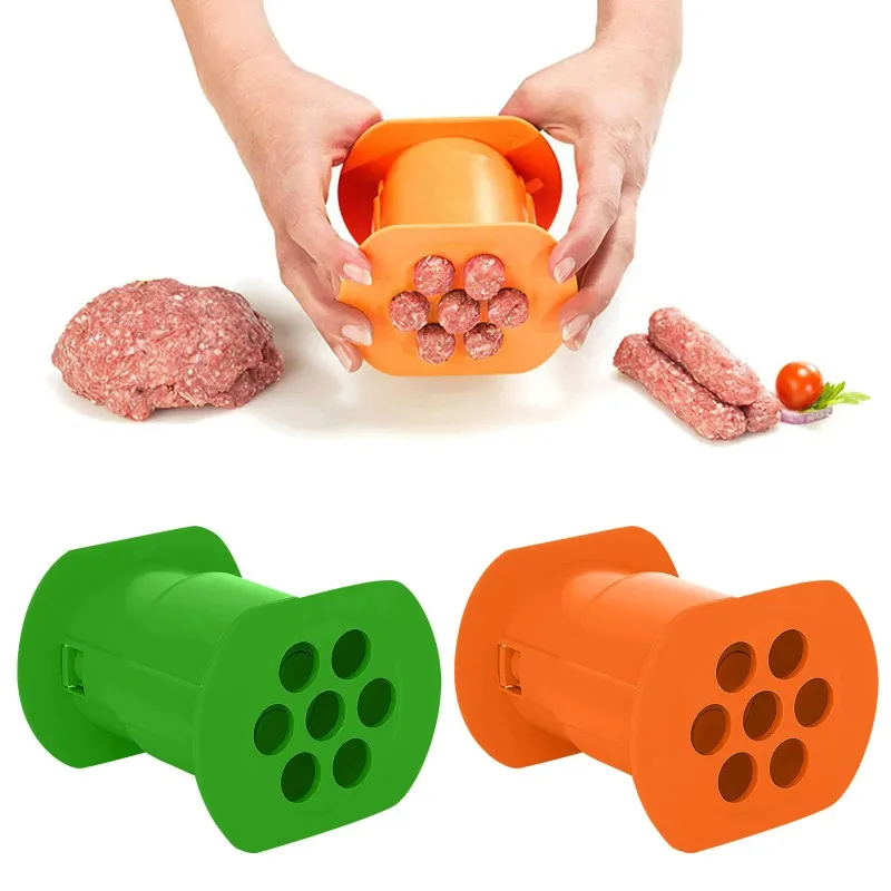 Hot Dog Press - เครื่องทำเรวิปซิซิคแบบกดเดียวเครื่องทำไส้กรอกเนื้อเบอร์เกอร์ฮอตดอกทำมือ