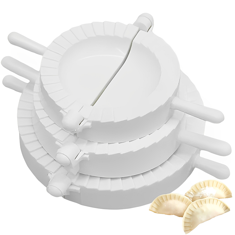 Dumpling Press Set - 3 ชิ้น/เซ็ต 7-10 ซม.พลาสติก Dumpling Maker