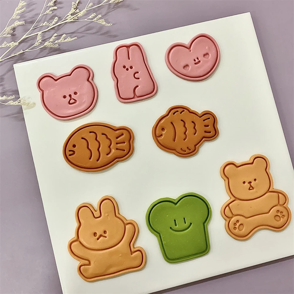 สัตว์น่ารักคุกกี้ลายนูนแสตมป์ป - Bunny Cake Mold บทวิจารณ์และราคา
