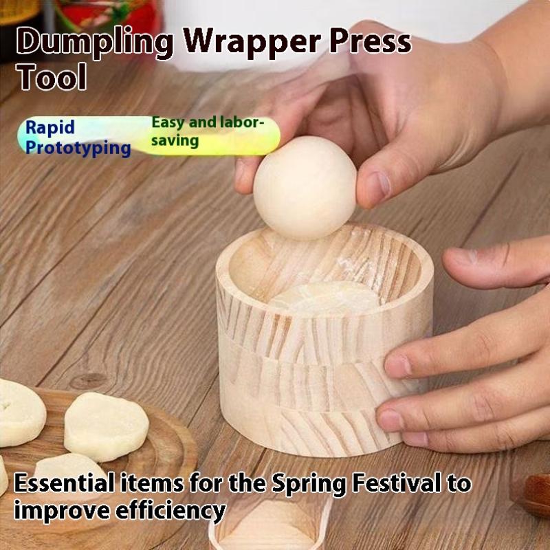 ชุดทำเกี๊ยวไม้ 1 ชุด - เครื่อง - Dumpling Press Set บทวิจารณ์และราคา
