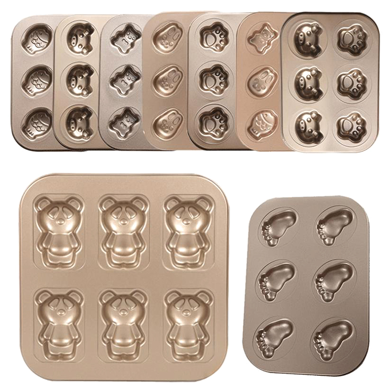 1pcs เค้กคุกกี้แพนเค้กเหล็กคาร - Egg Waffle Pan บทวิจารณ์และราคา