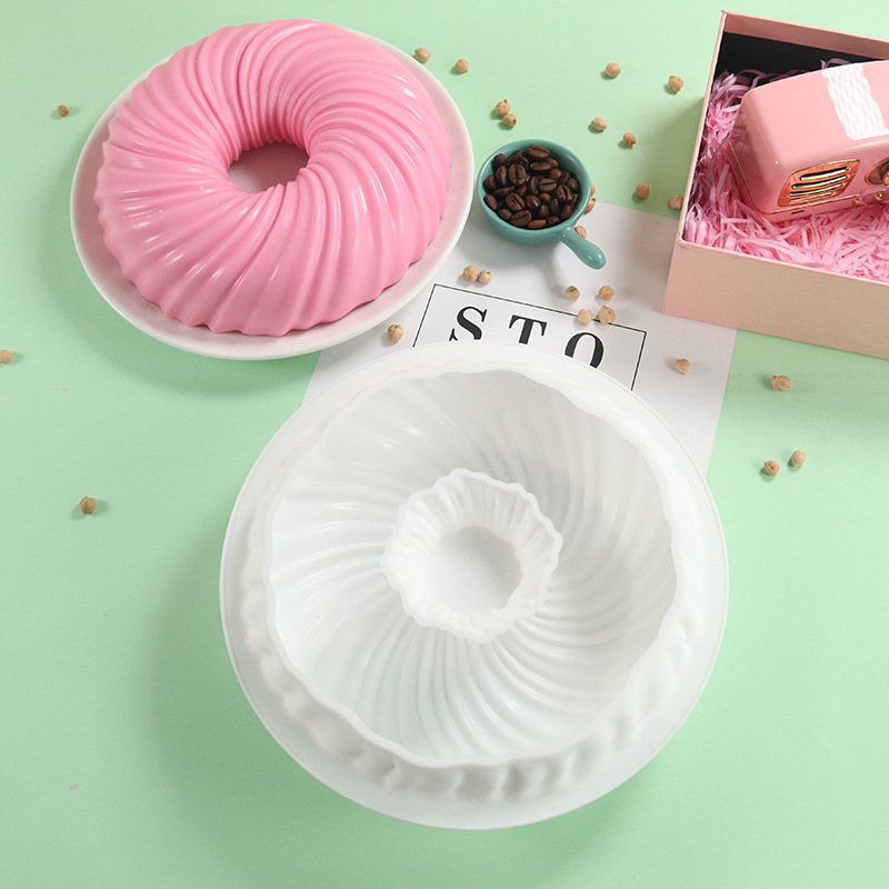 Big Donut รูปร่างซิลิโคนเทียนแ - Donut Mold Silicone บทวิจารณ์และราคา