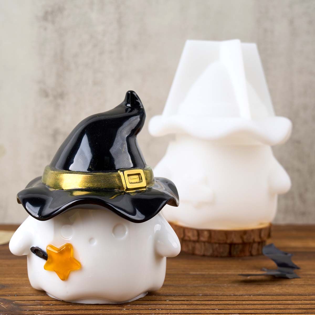 หมวก Ghost เทียน Jar แม่พิมพ์ซ - Potsticker Mold บทวิจารณ์และราคา
