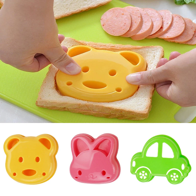 2pcs แซนวิชแม่พิมพ์หมีแมวกระต่ - Bunny Cake Mold บทวิจารณ์และราคา