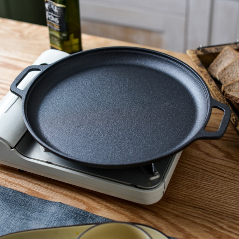 กระทะเหล็กหล่อแบบสองหูยี่ห้อ J - Cast Iron Corn บทวิจารณ์และราคา