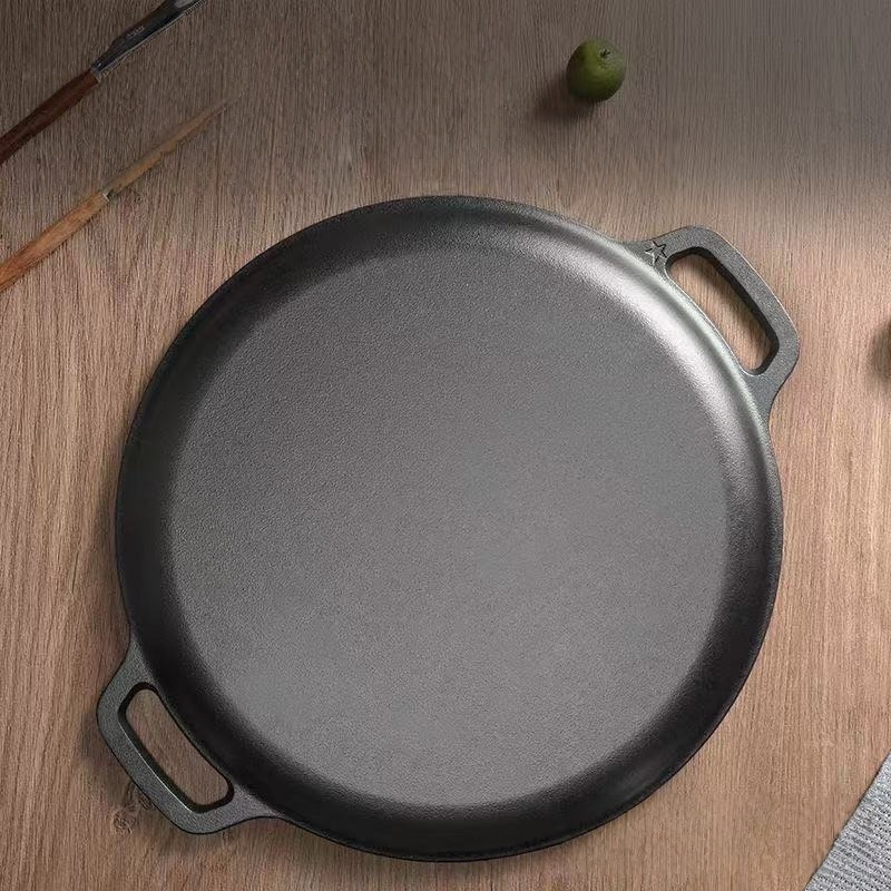 กระทะเหล็กหล่อแบบสองหูยี่ห้อ J - Cast Iron Corn บทวิจารณ์และราคา
