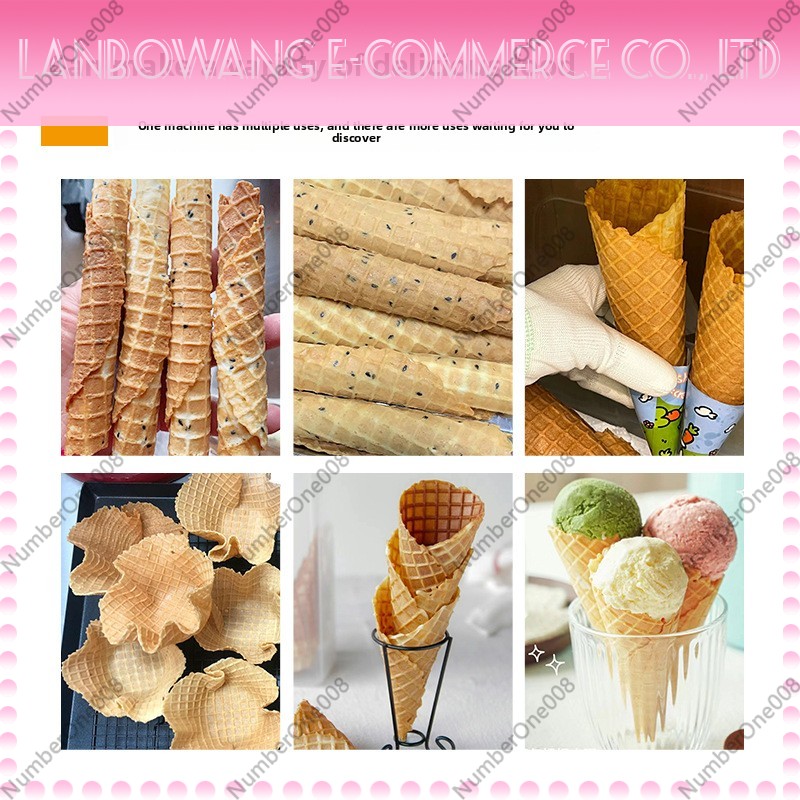 เครื่องทำไอศกรีมโคนกรอบไฟฟ้า เ - Waffle Cone Maker บทวิจารณ์และราคา