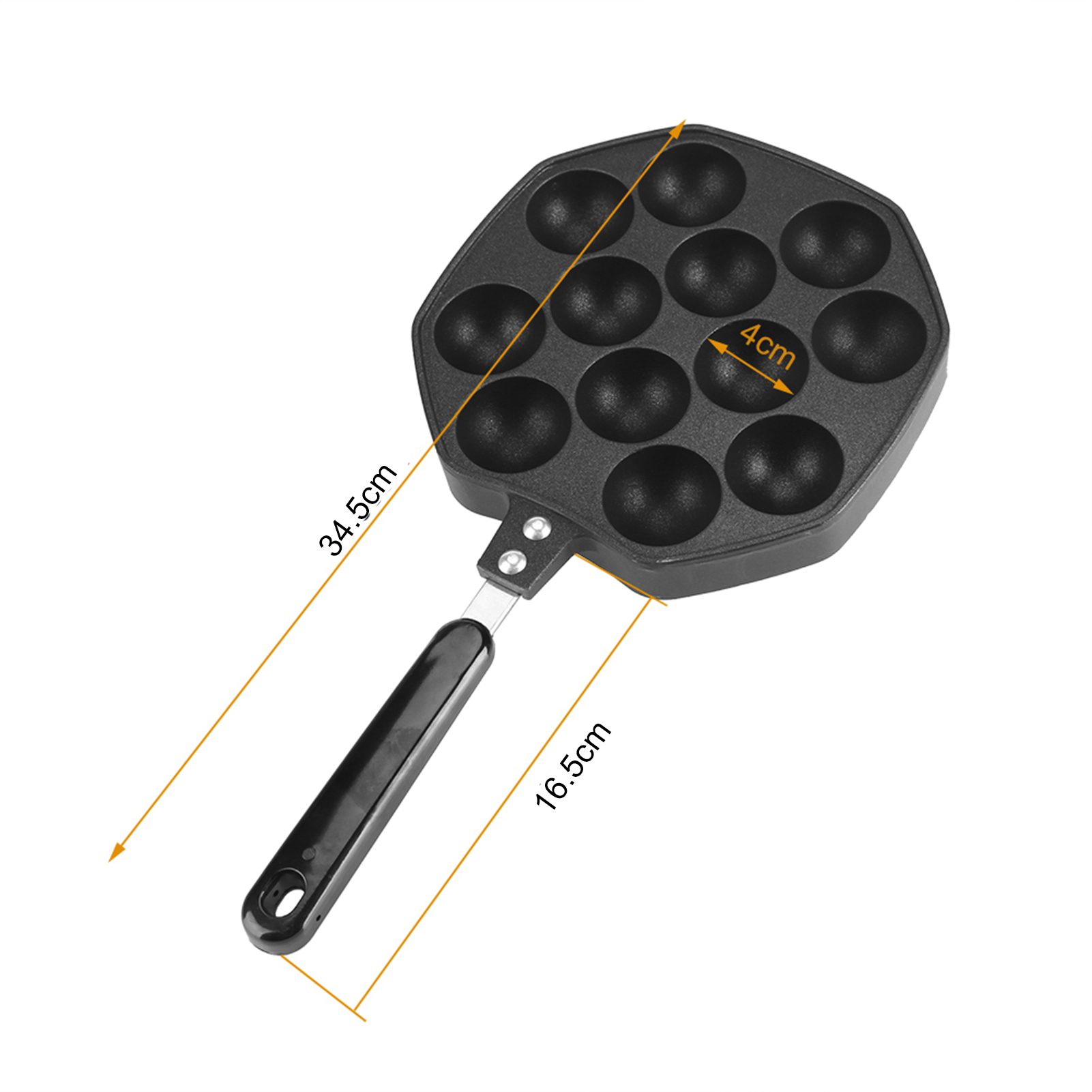 กระทะอลูมิเนียม 12 หลุม สำหรับ - Takoyaki Grill Plate บทวิจารณ์และราคา