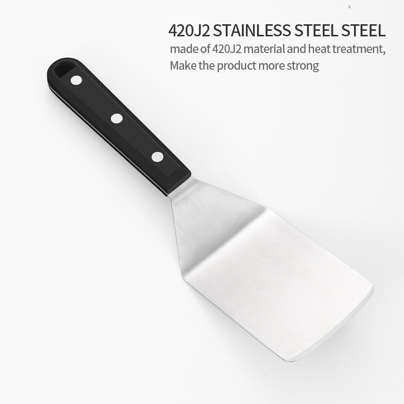 สแตนเลส Griddle ไม้พาย Turner  - Okonomiyaki Spatula บทวิจารณ์และราคา