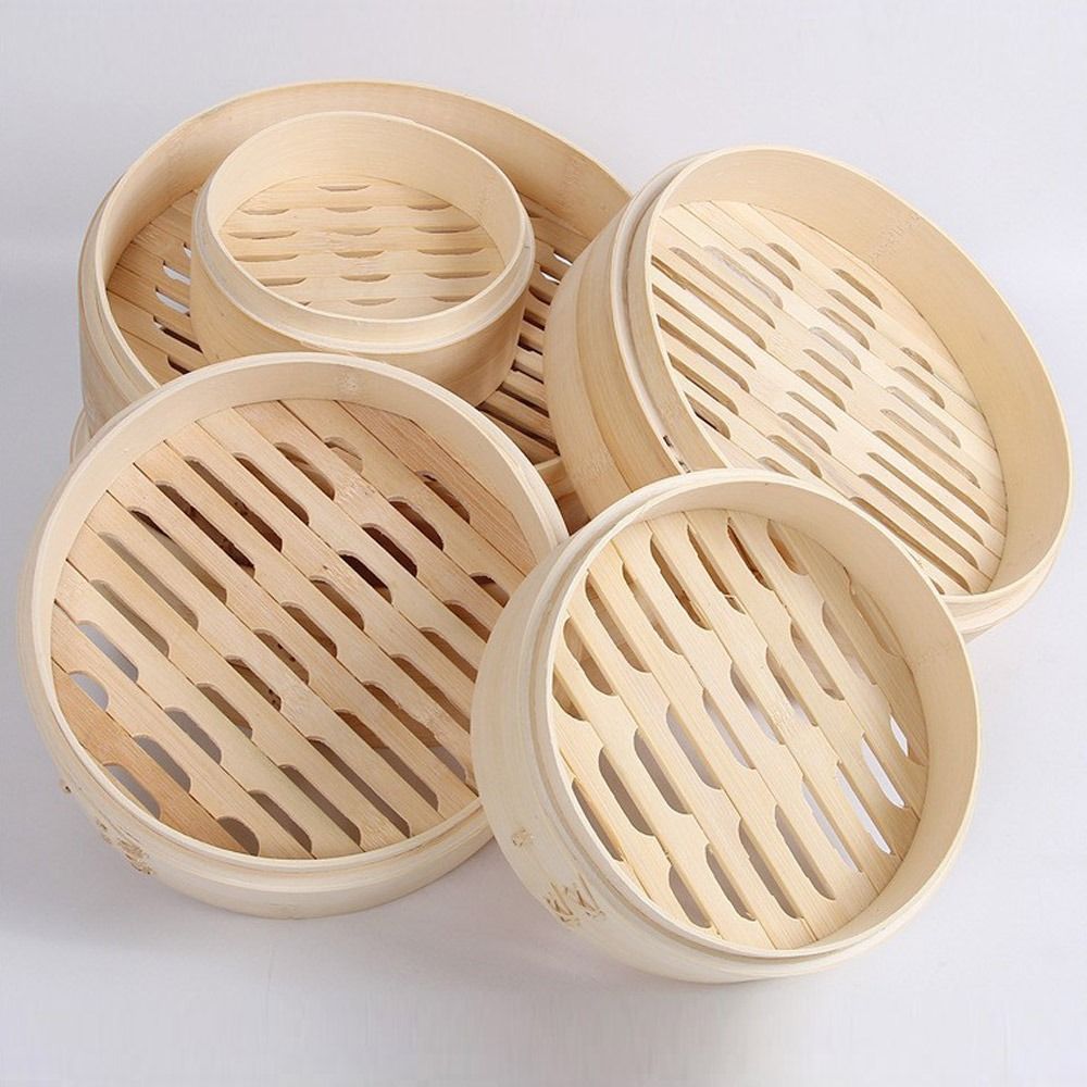 ตะกร้านึ่งจีน ตะกร้านึ่งไม้ไผ่ - Bao Steamer Bamboo บทวิจารณ์และราคา